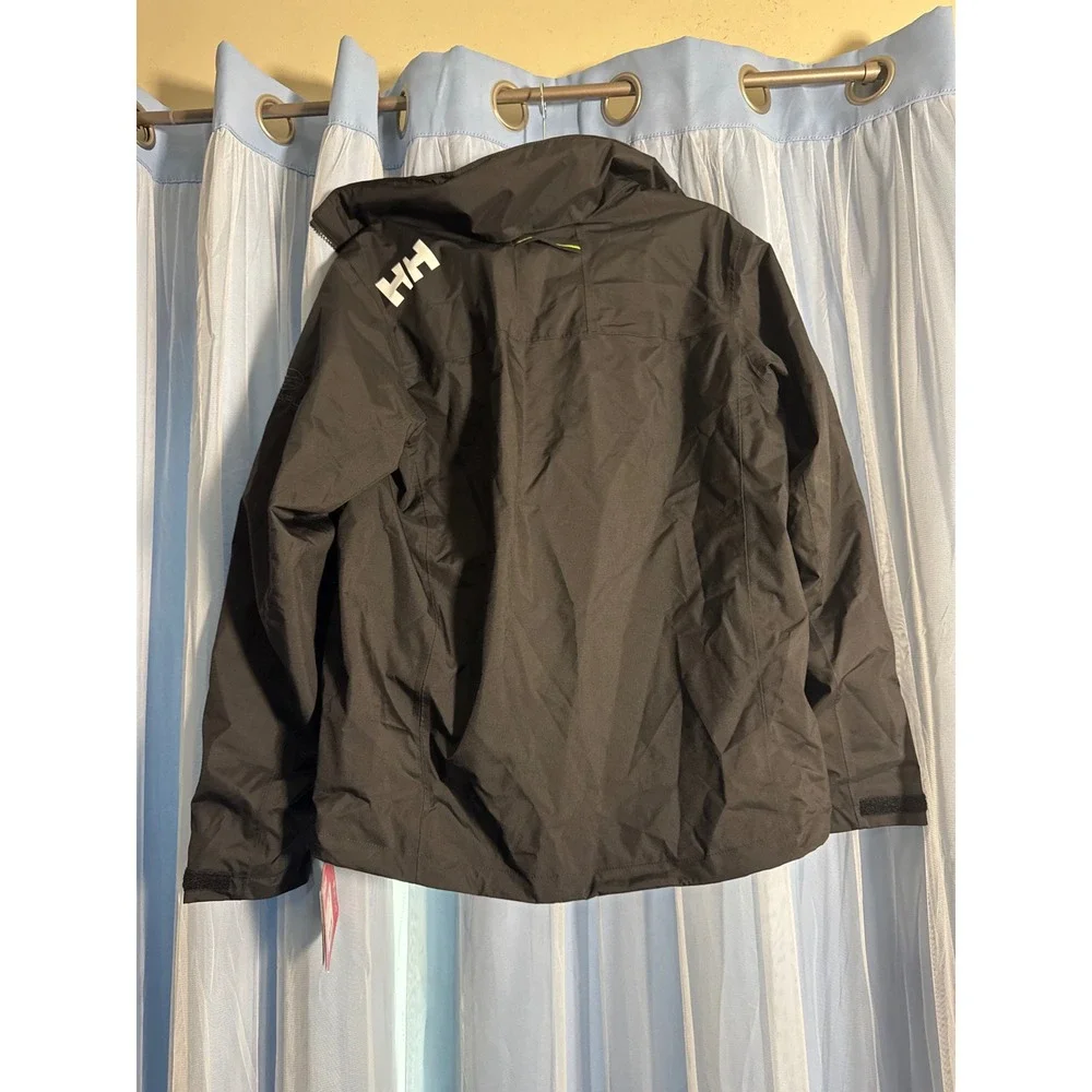 Helly Hansen Jacket Mens Medium Black New Subaru Helly Tech Protection Shell NWT